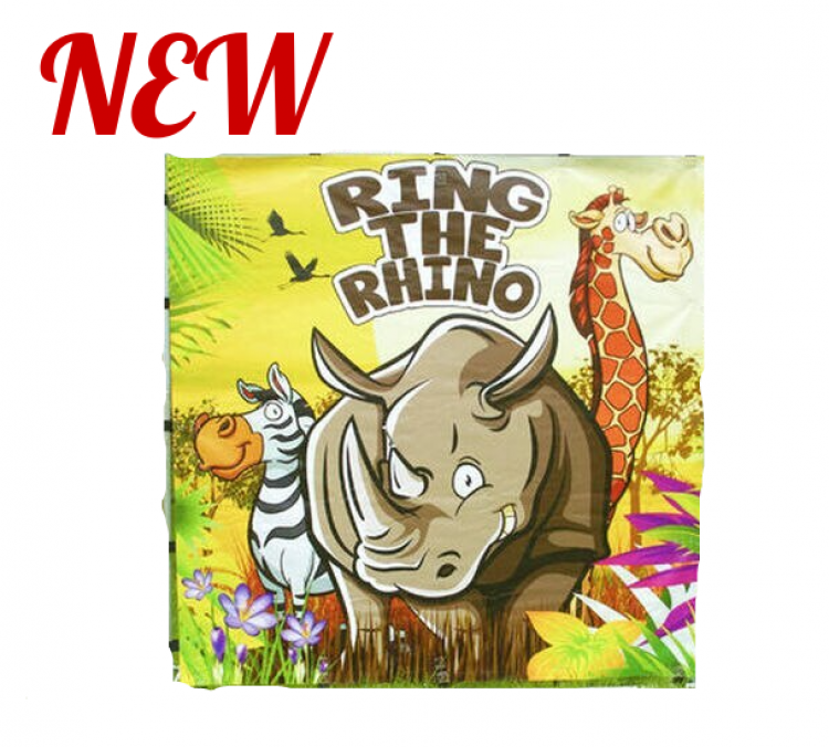 Ring The Rhino Inflatable Frame Game Ring The Rhino Inflatable Frame Game