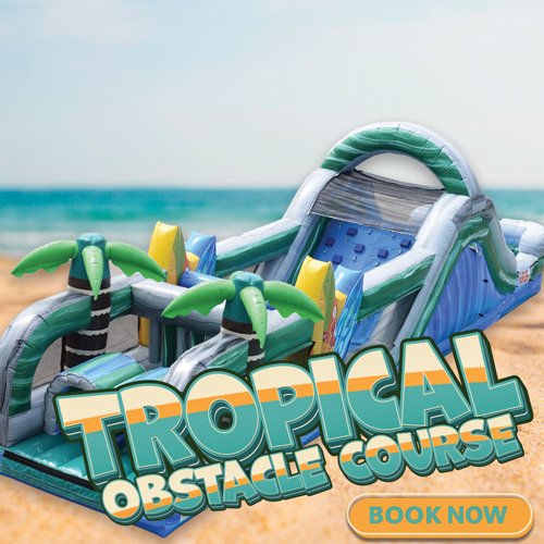 Paradise Island Wet Obstacle Course