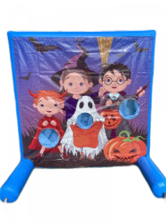 Trick or Treat Inflatable Frame Game